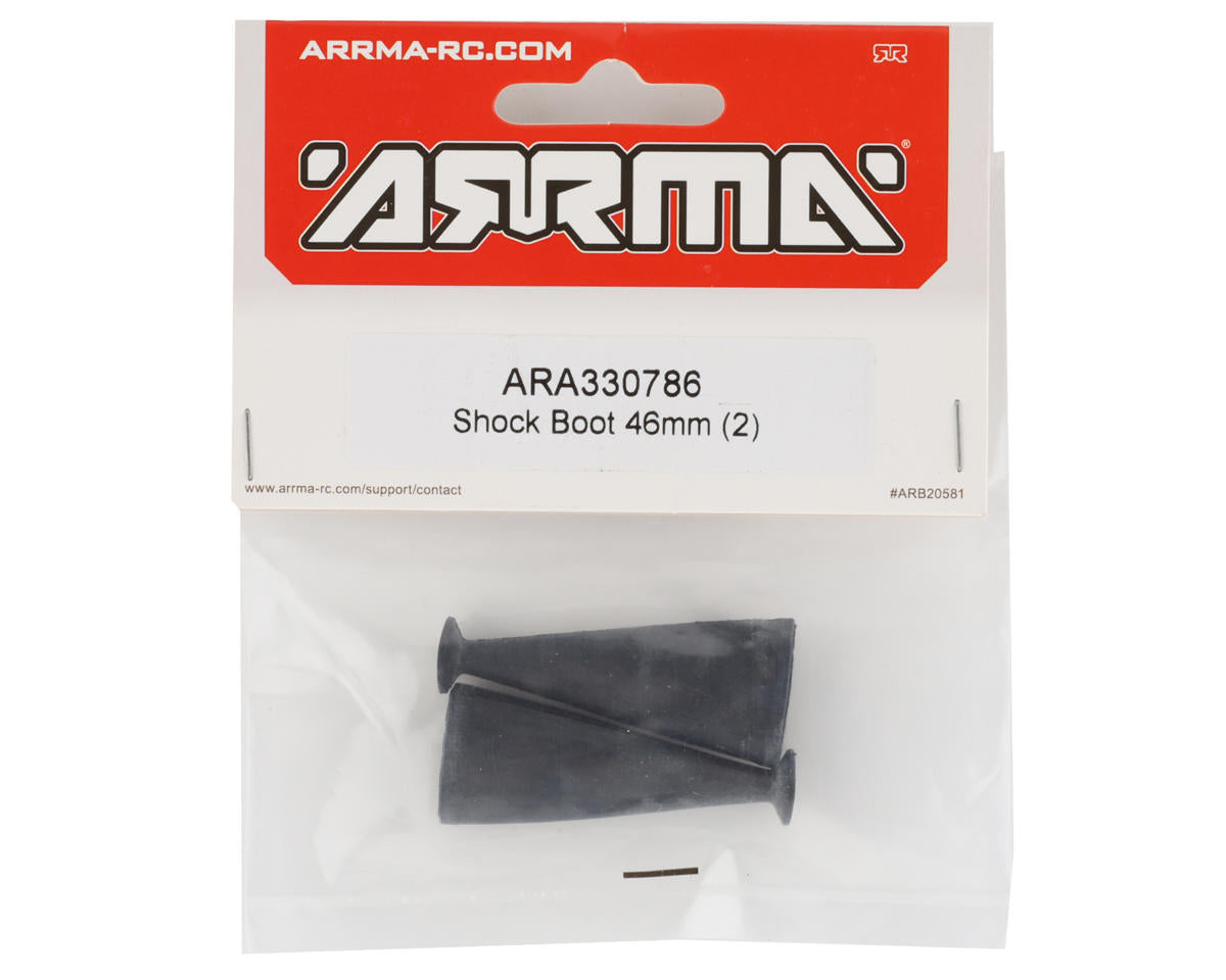 ARA330786 Arrma 46mm Shock Boots, 2pcs, ARAC8999 ARRMA