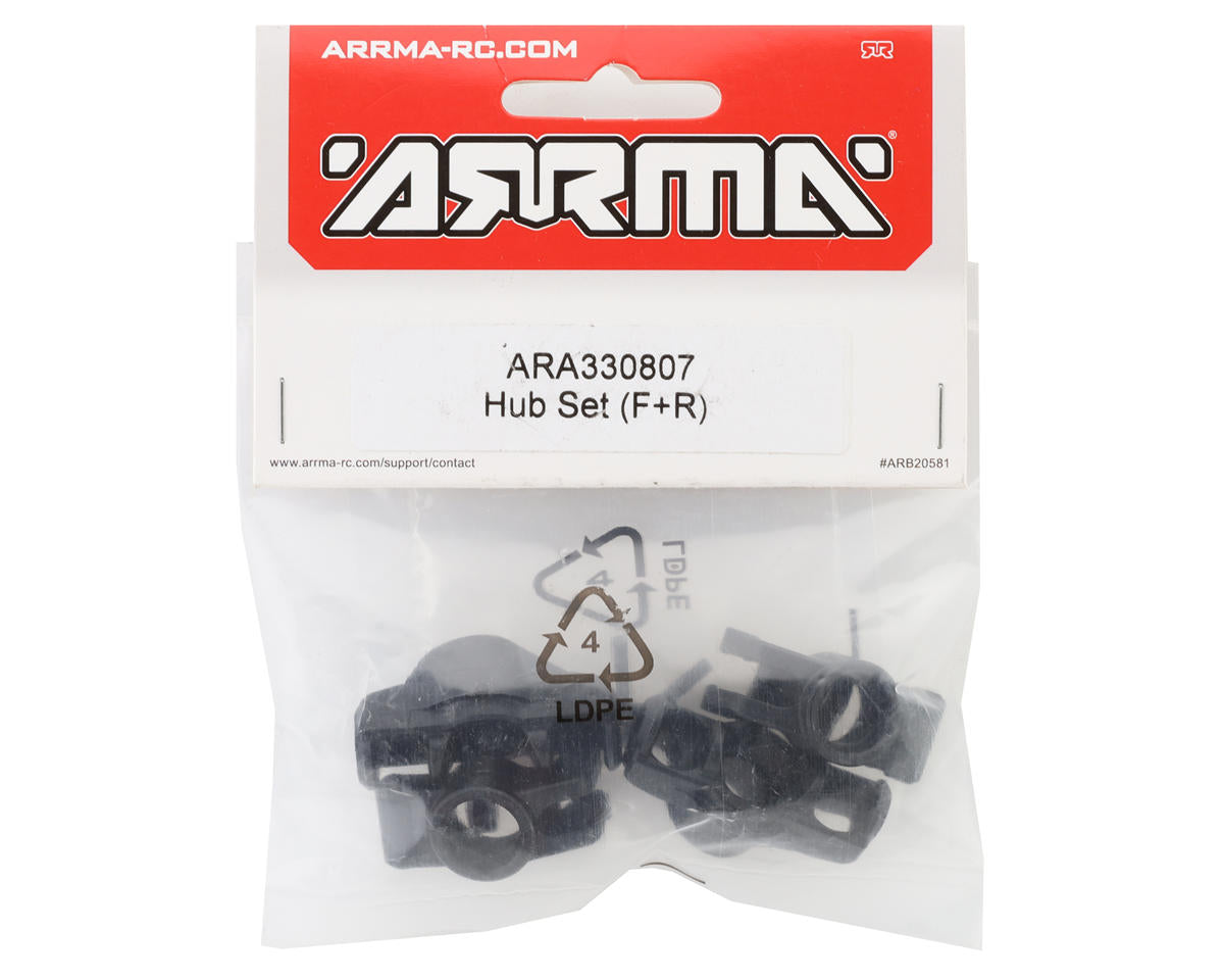 ARA330807 Arrma Front / Rear Standard Hub Set, Grom ARRMA