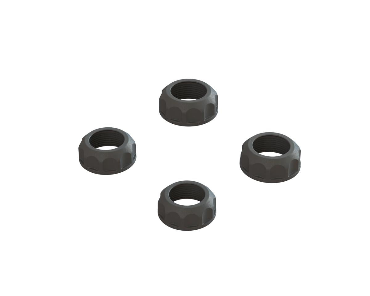 ARA330828 Arrma Black Shock Cap, 4pcs, Gorgon ARRMA