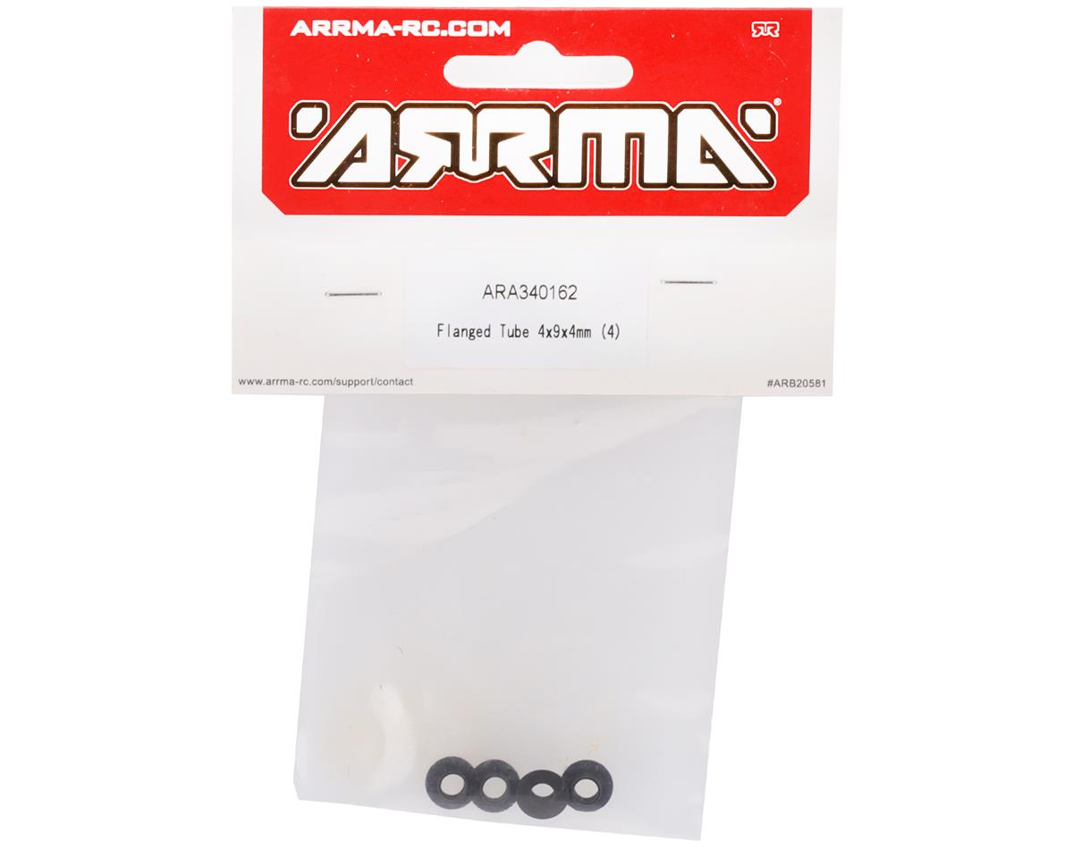 ARA340162 Arrma Flanged Tube 4x9x4mm, 4pcs, 8S BLX, AR340162 ARRMA