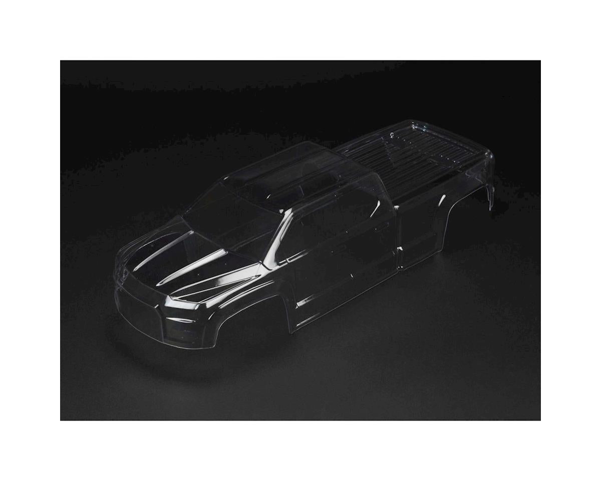 ARA402284 Arrma Big Rock Crew Cab 4x4 Clear Body with Decals, AR402284 ARRMA