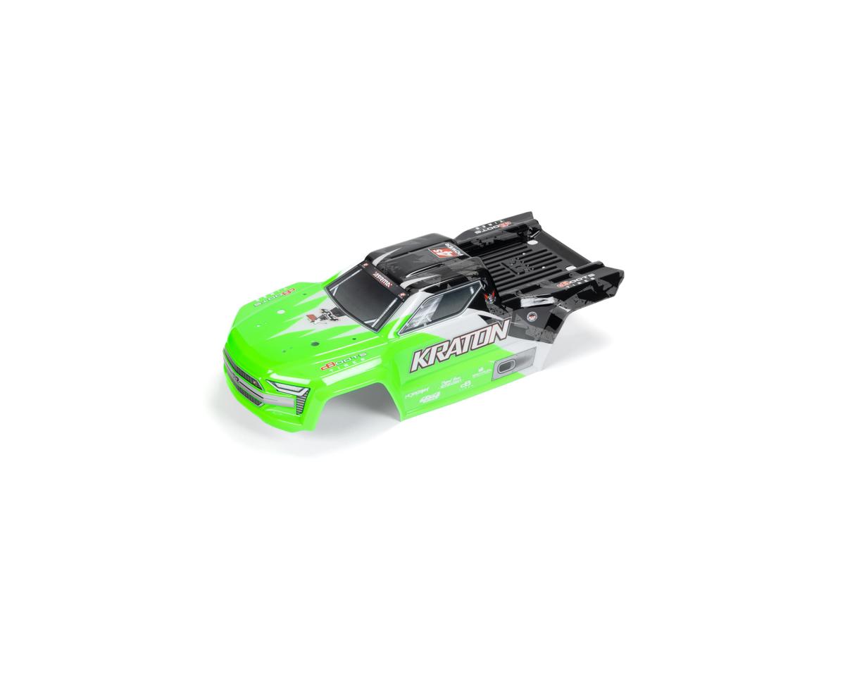 Arrma Painted Body Set, Kraton 4S, Green/Black ARA402359