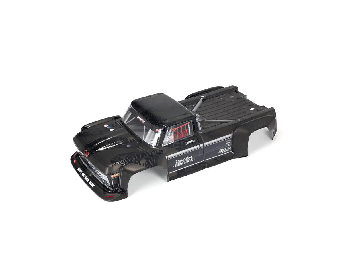 ARA409009 Arrma Outcast EXB 8S Painted Body Set, Black, AR409009 ARRMA