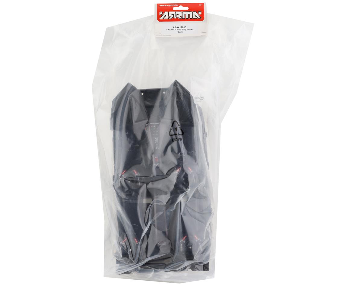 ARA411013 Arrma Inner Body Painted Black, Fireteam, AR411013 ARRMA