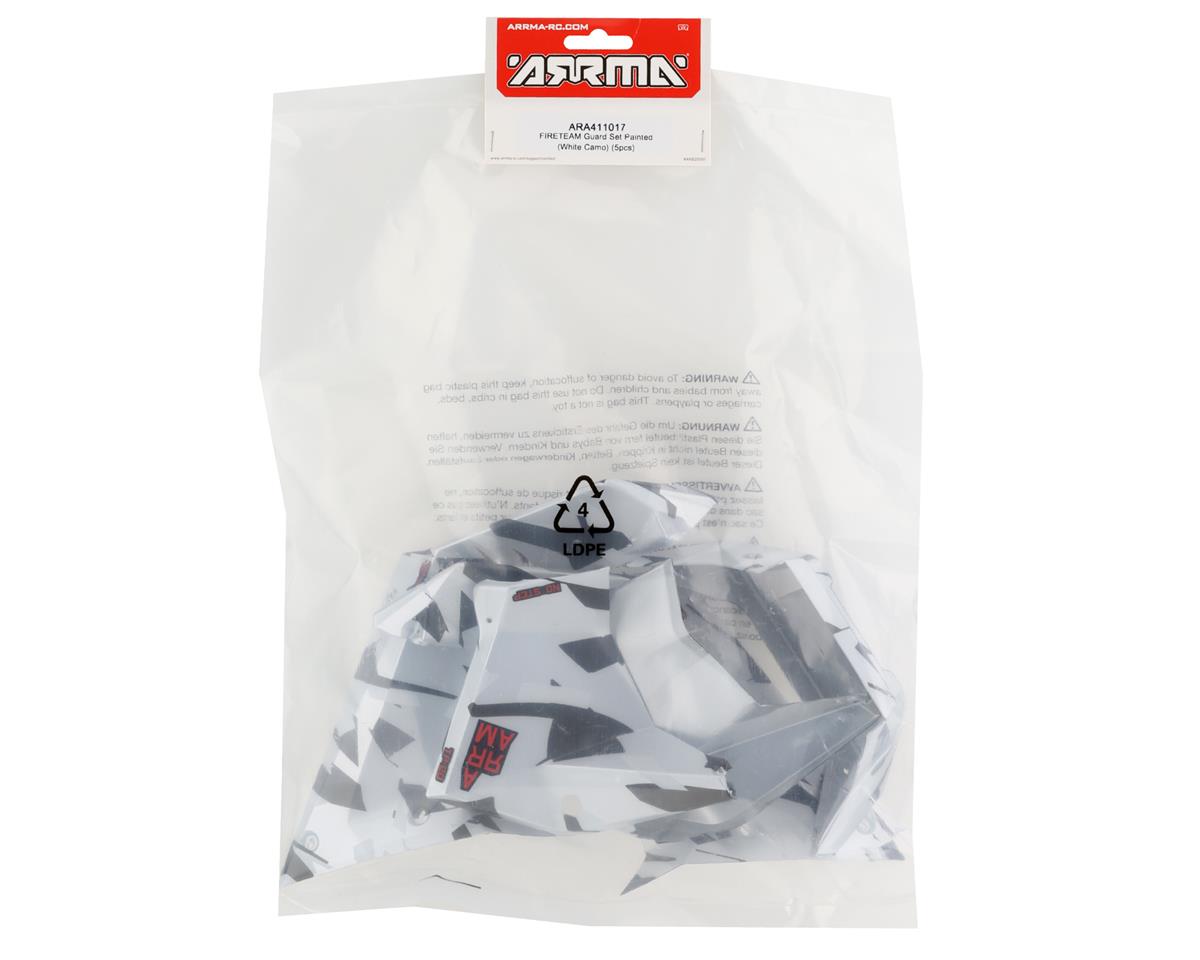 ARA411017 Arrma Guard Set Painted White Camo, Fireteam, AR411017 ARRMA