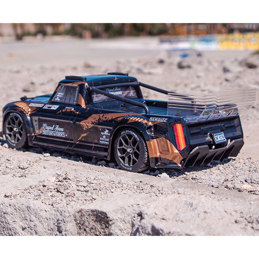 Arrma Infraction All-Road Truck 4x4 3S BLX 1/8 RTR, Black/Gold, Final Clearance