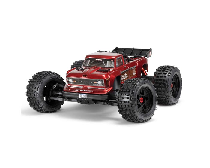 Arrma Outcast 4X4 BLX 4S Stunt Truck RTR, Red ARA4410V2T4 ARRMA