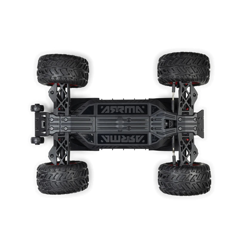 Arrma Quake 4S BLX 1/8 4X4 Monster Truck, RTR, Black/Red ARA4437T1 Due Mid Dec (Copy)
