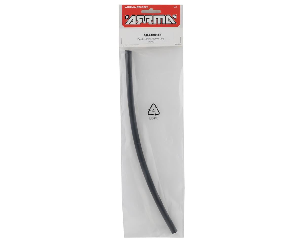 ARA480043 Arrma Pipe 6x10mm 300mm Long, Black, AR480043 ARRMA