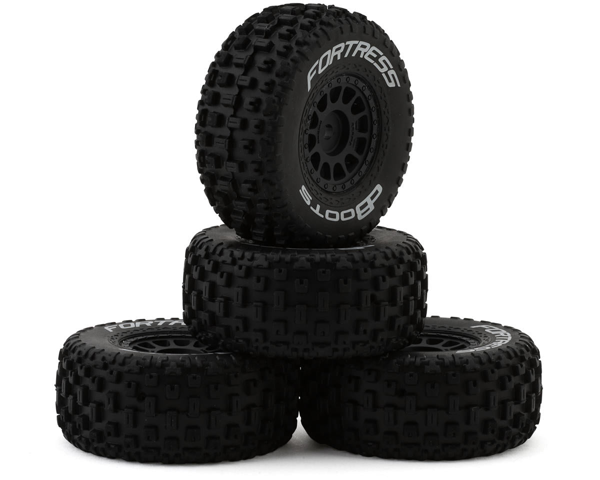 Arrma dBoots Fortness Tire Set Glued, Black, 4pcs, Grom ARA550117