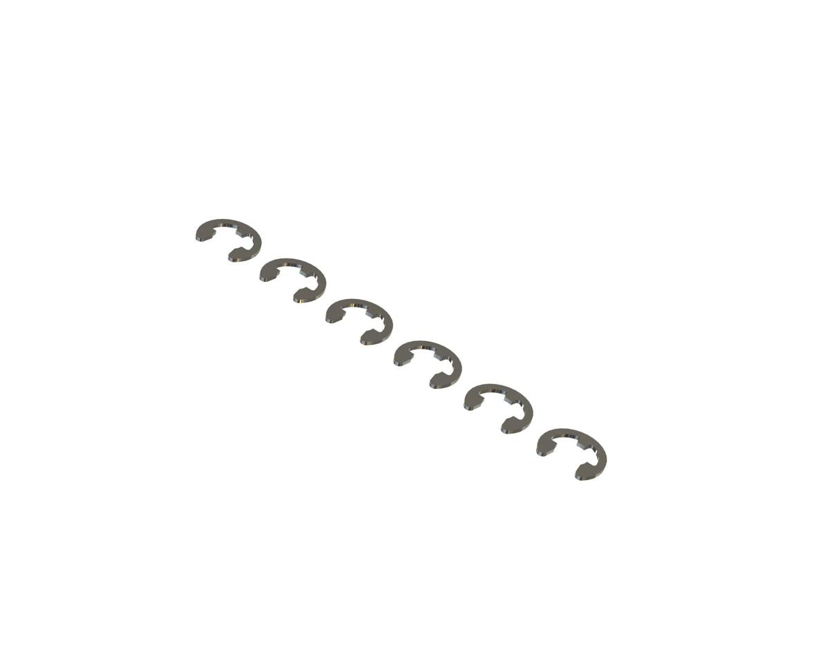ARA710005 Arrma E-6 E-Clip, 10pcs, AR710005 ARRMA