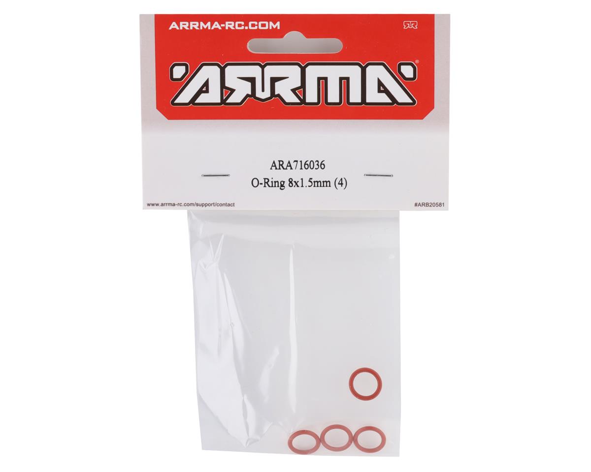 ARA716036 Arrma O-Ring 8x1.5mm, 4pcs, AR716036 ARRMA