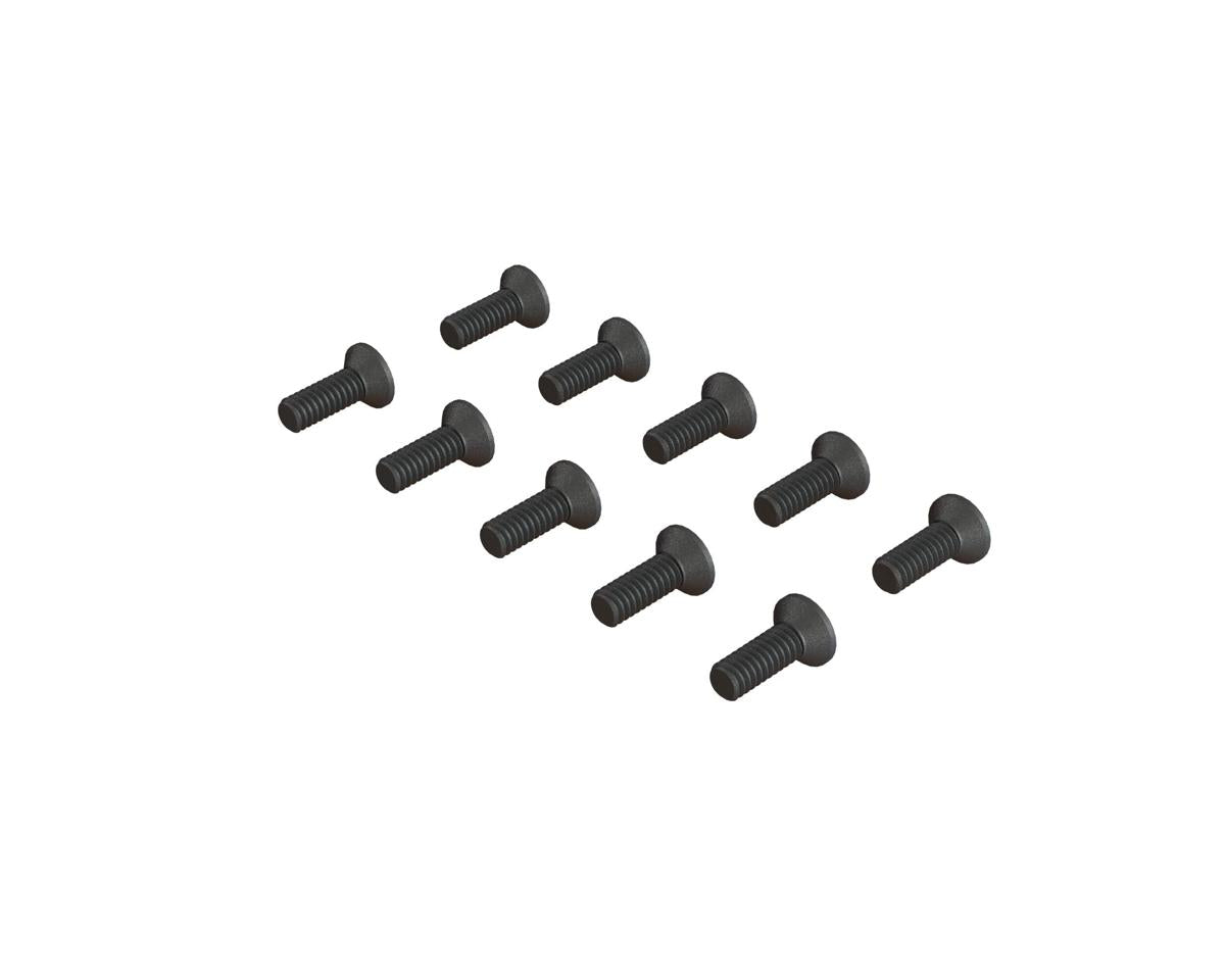 ARA722206 Arrma M2x6mm Flat Head Screws, 10pcs ARRMA