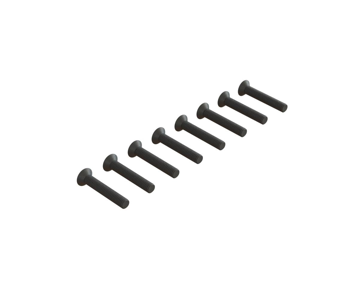 ARA722318 Arrma M3x18mm Flat Head Screw, 10pcs ARRMA
