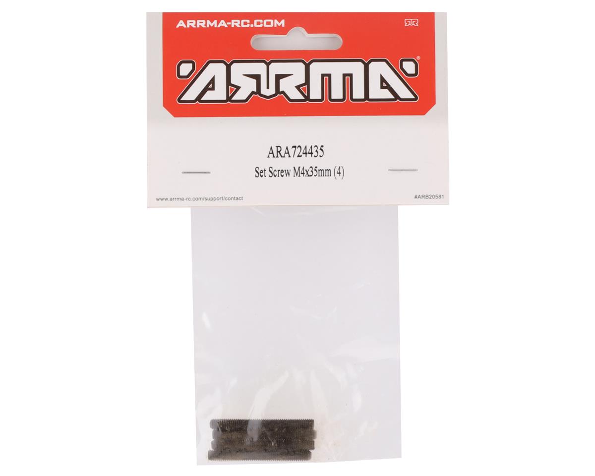 ARA724435 Arrma Set Screw M4x35mm, 4pcs, AR724435 ARRMA