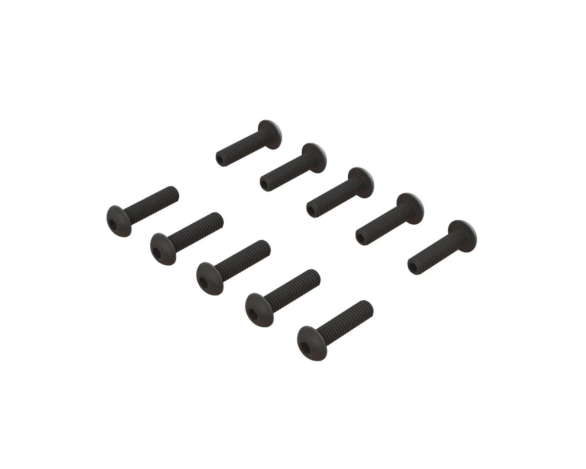 ARA727417 Arrma M4x16mm Double Socket Button Head Screw, 10pcs ARRMA