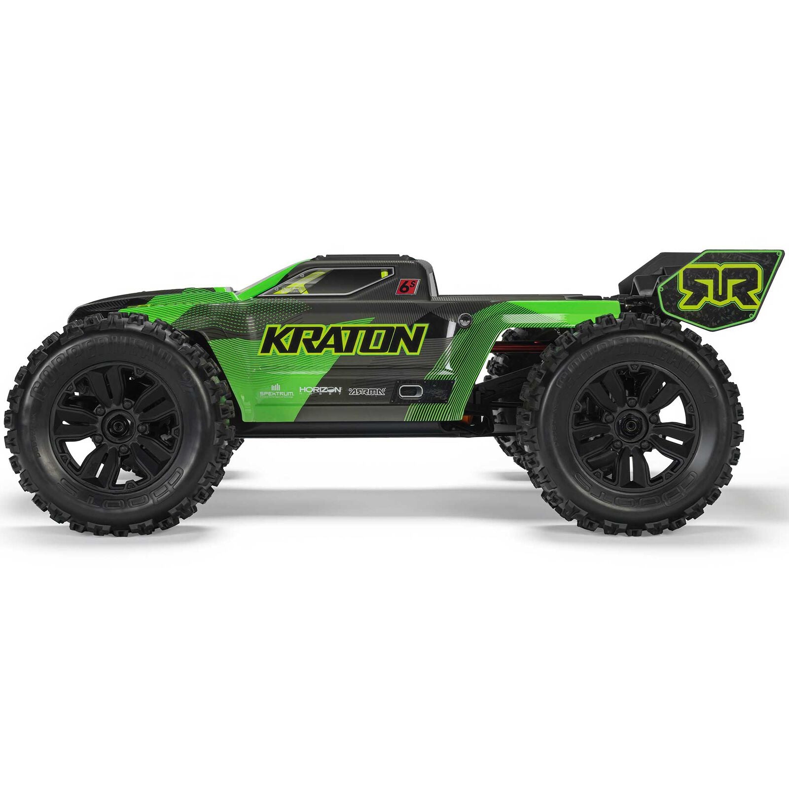 1/8 ARRMA KRATON 4X4 6S BLX BRUSHLESS V6 SPEED TRUCK RTR (Green/Black)) ARA8608V6T3