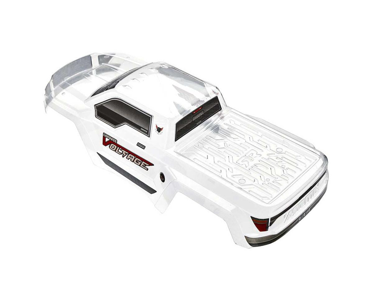 ARAC3328 Arrma Clear Bodyshell with Decals GRANITE, AR402192 ARRMA