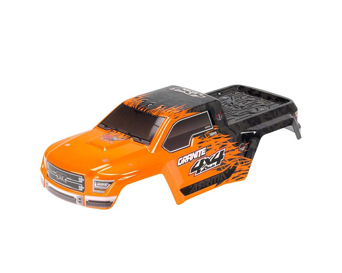 ARAC3332 Arrma Body Painted/Decal Orange GRANITE 4x4 BLX, AR402208 ARRMA