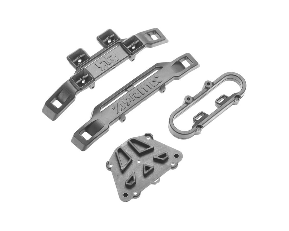 ARAC3467 Arrma Front/Rear Bumper Set Nero, AR320251 ARRMA