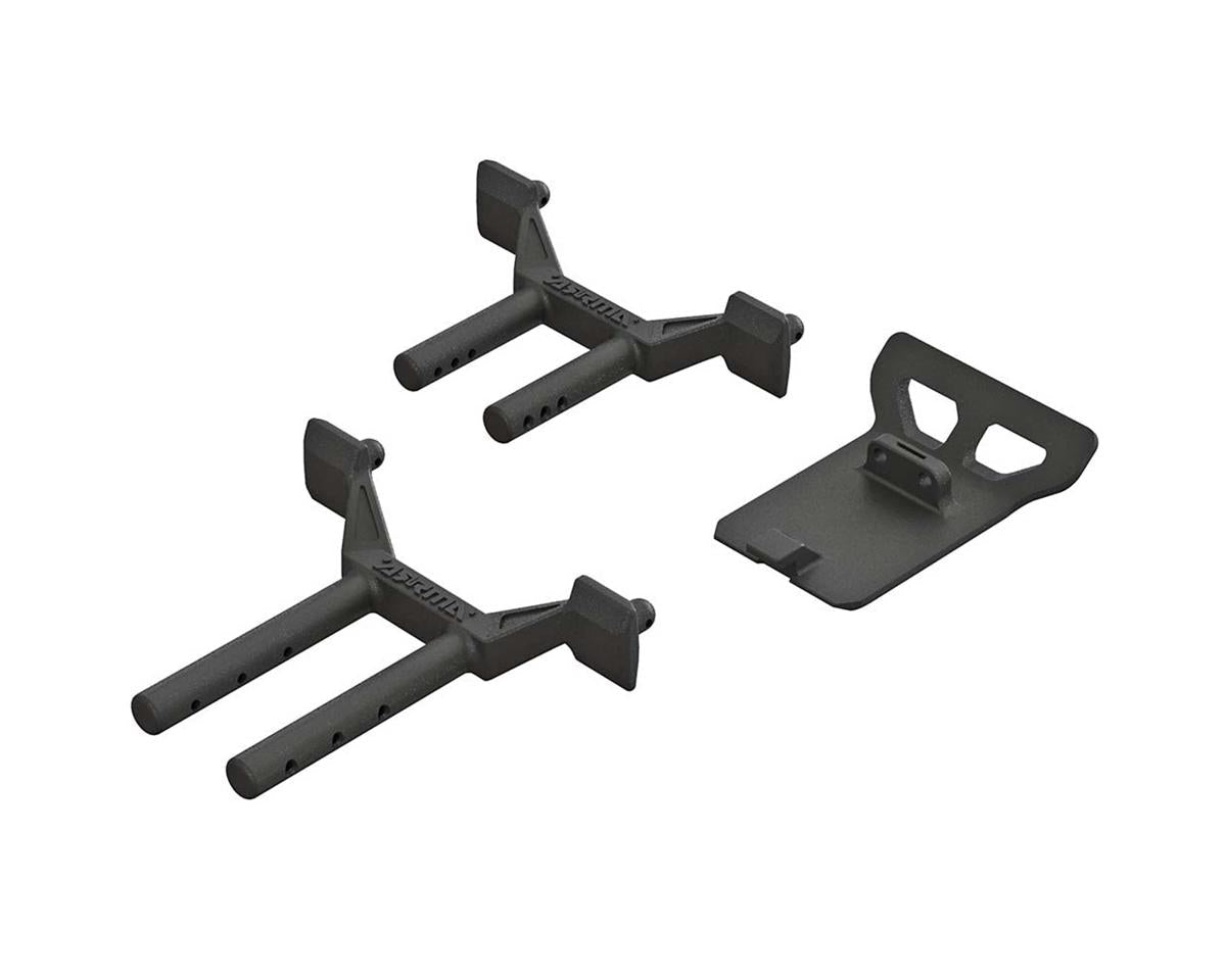ARAC3478 Arrma Truck Body Mount and Bumper Set, AR320385 ARRMA