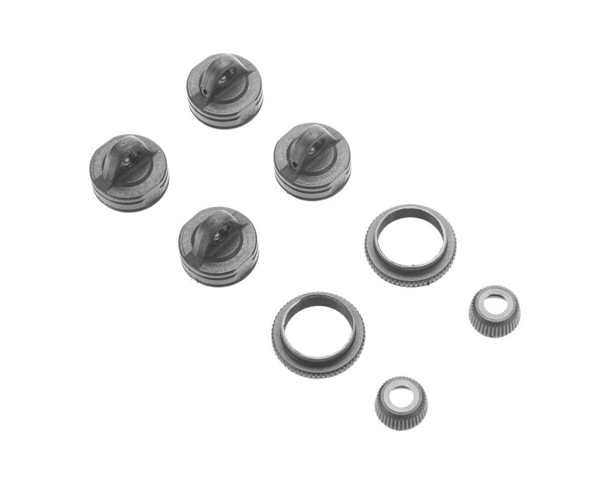 ARAC8970 Arrma Shock Cap Set Nero (2), AR330337 ARRMA