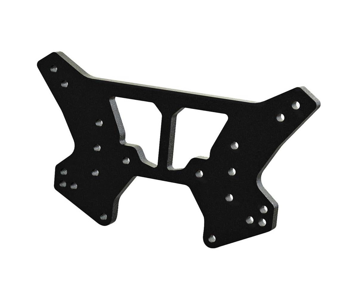 ARAC9077 Arrma Shock Tower Rs Rear Aluminum Black Talion, AR330499 ARRMA