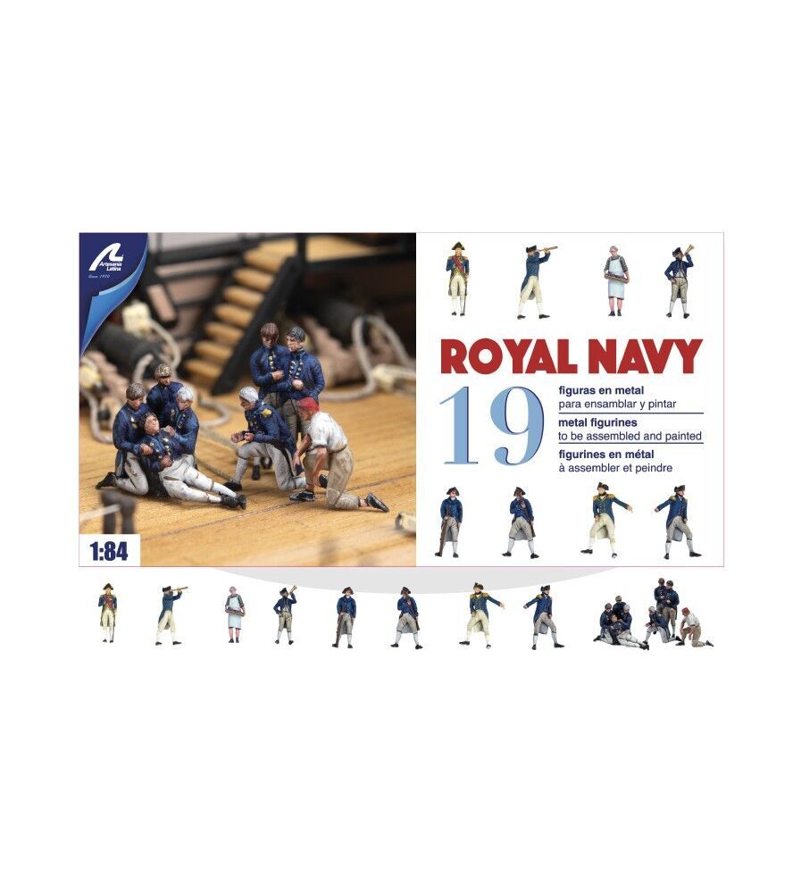 Artesania English Officers Figurines for HMS Victory ART-22900F1