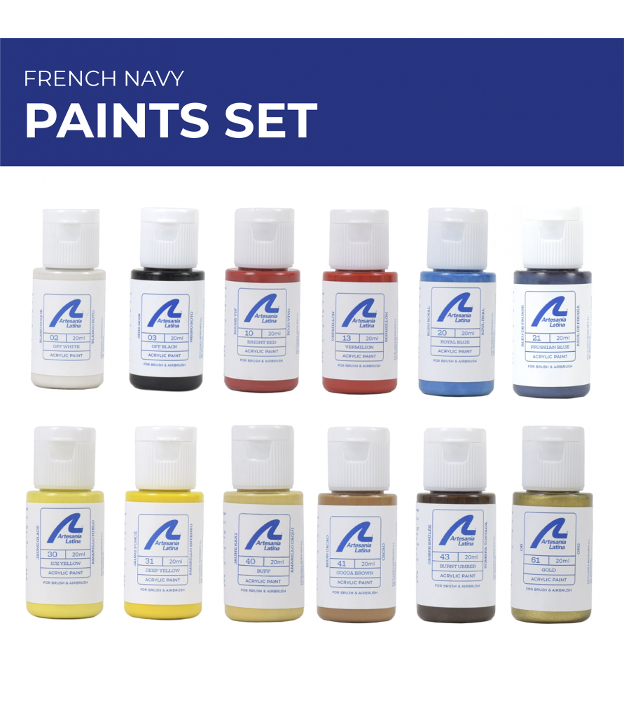 Artesania Paint Set for Model #22517 Hermione La Fayette