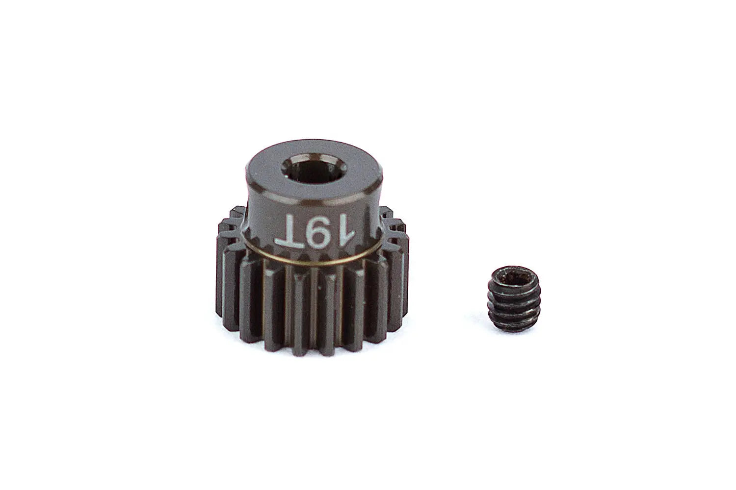 ASS1337 FT Aluminum Pinion Gear, 19T 48P, 1/8 shaft Team Associated