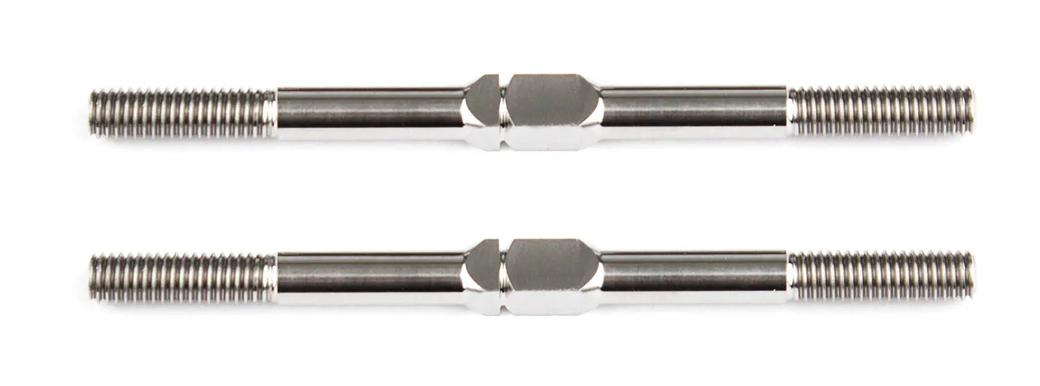 ASS1405 FT Titanium Turnbuckles, 48 mm/1.875 in, silver Team Associated