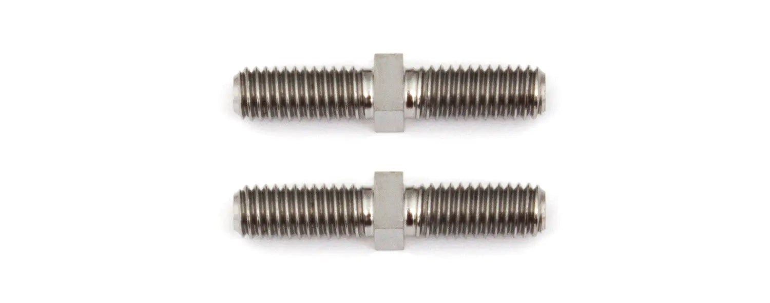 ASS1410 FT Titanium Turnbuckles, M3x16 mm/0.630 in, silver Team Associated