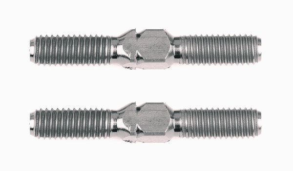 ASS1418 FT Titanium Turnbuckles, M3x21 mm/0.83 in, silver