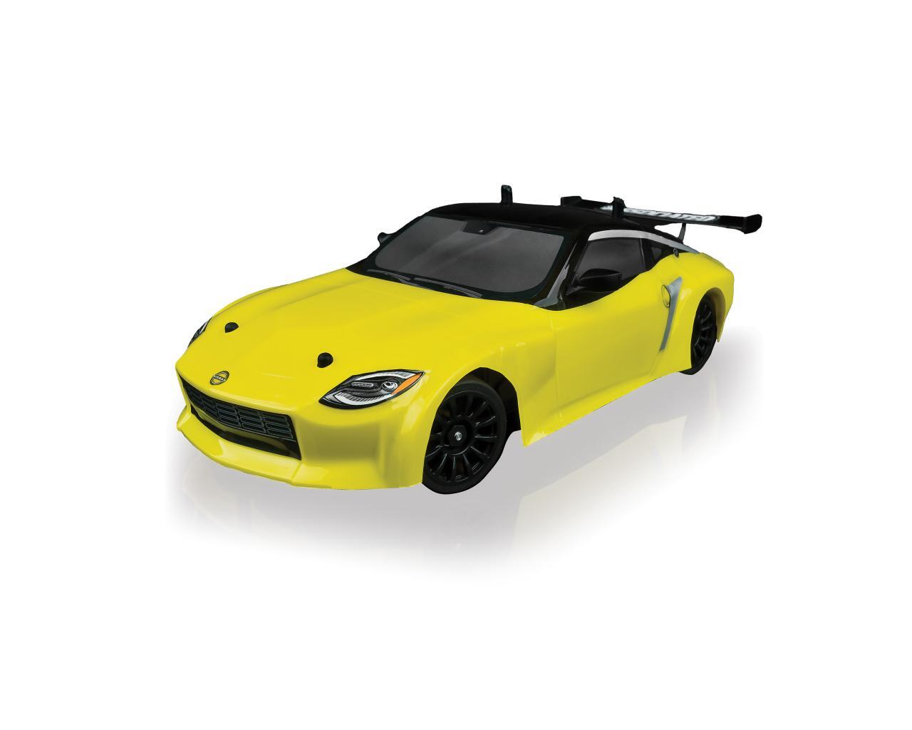 Team Associated SR27 2023 Nissan Z RTR NiMH Combo, Yellow (ASS20189C) Team Associated
