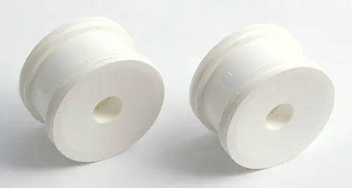 ASS21251 18B Dish Wheel Front White Team Associated