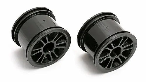 ASS21279 ###Standard Spoked Wheel black Team Associated