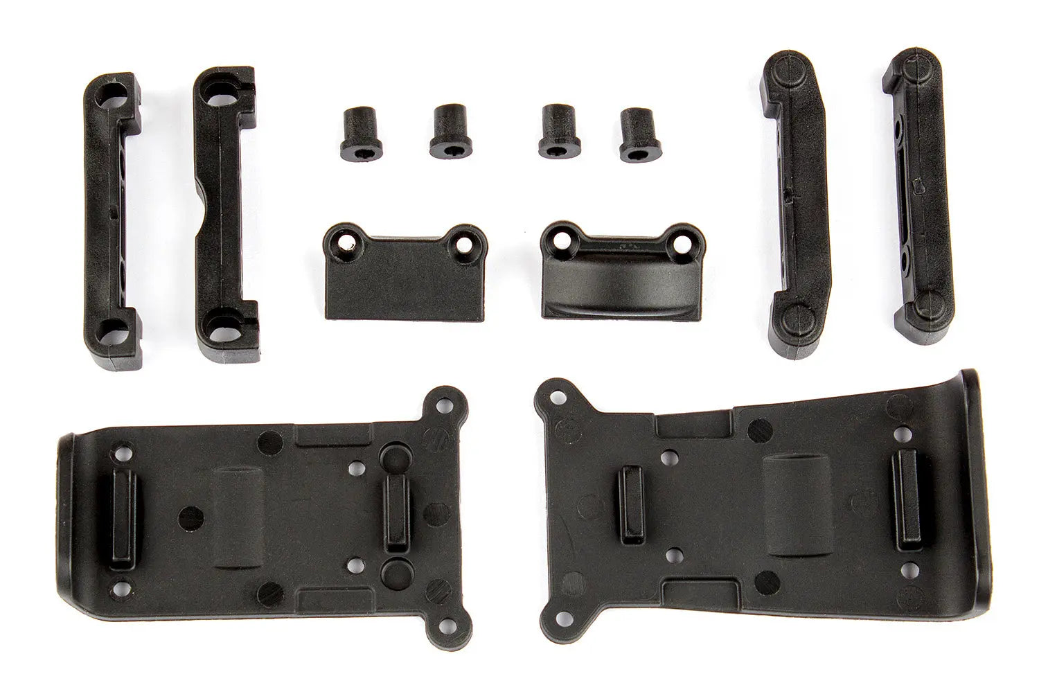 ASS21501 Skid Plates and Arm Mounts Set Team Associated