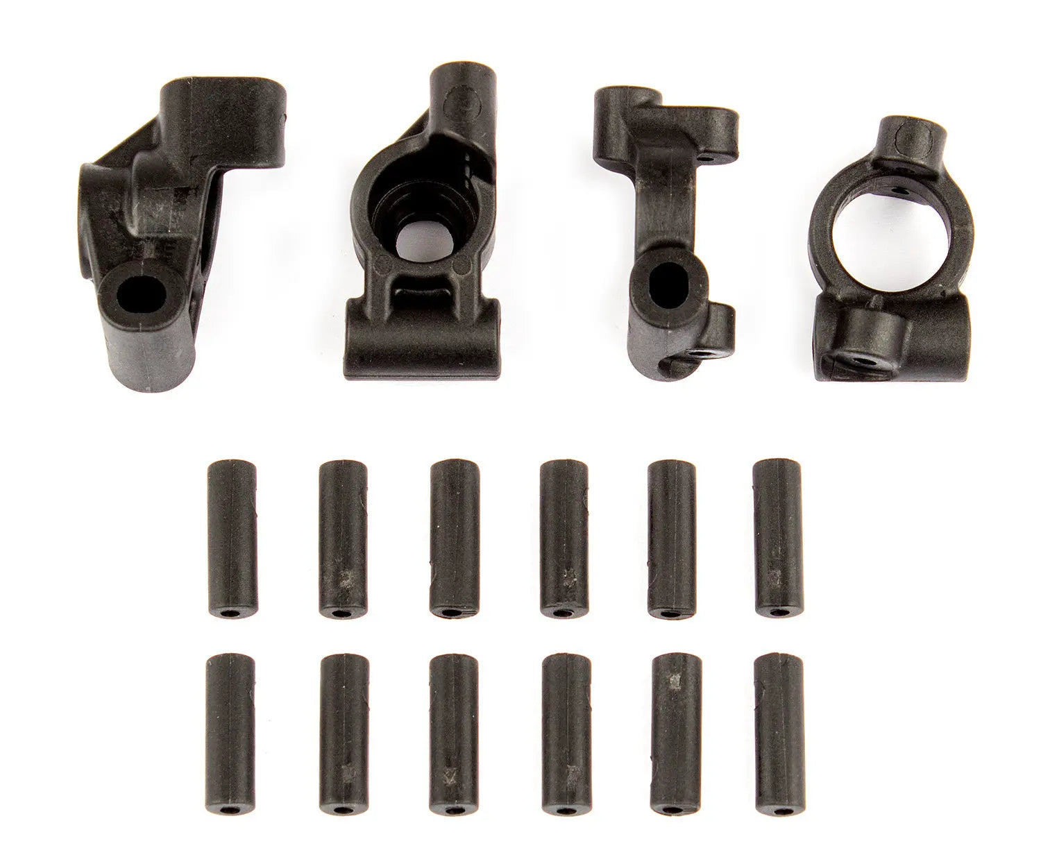 ASS21507 Rear Hubs, Caster Blocks, and Inserts Set Team Associated