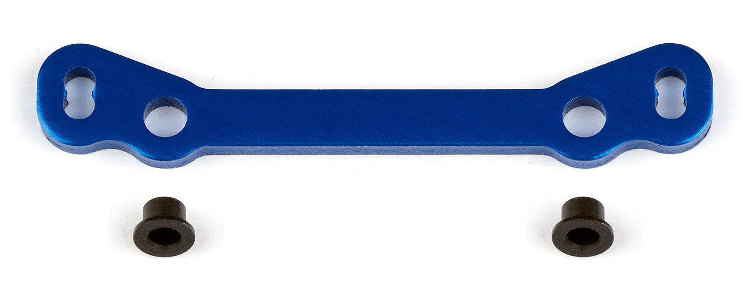 ASS21509 Steering Plate, blue aluminum Team Associated