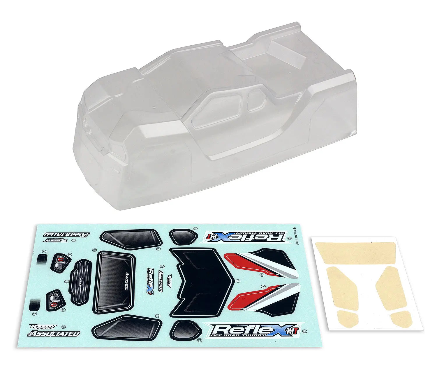 ASS21543 REFLEX 14T Clear Body Team Associated