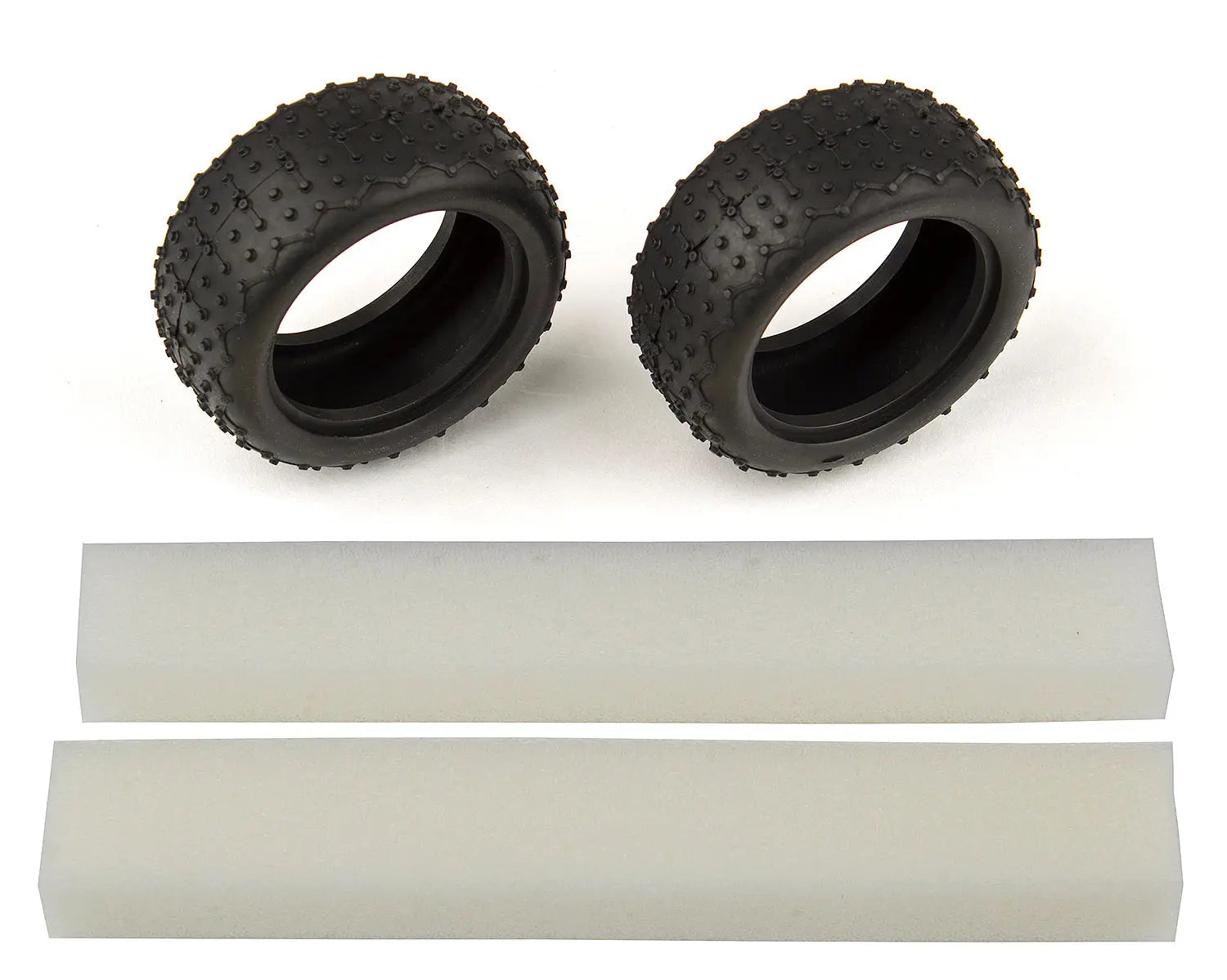 ASS21550 Wide Mini Pin Tires, with inserts Team Associated
