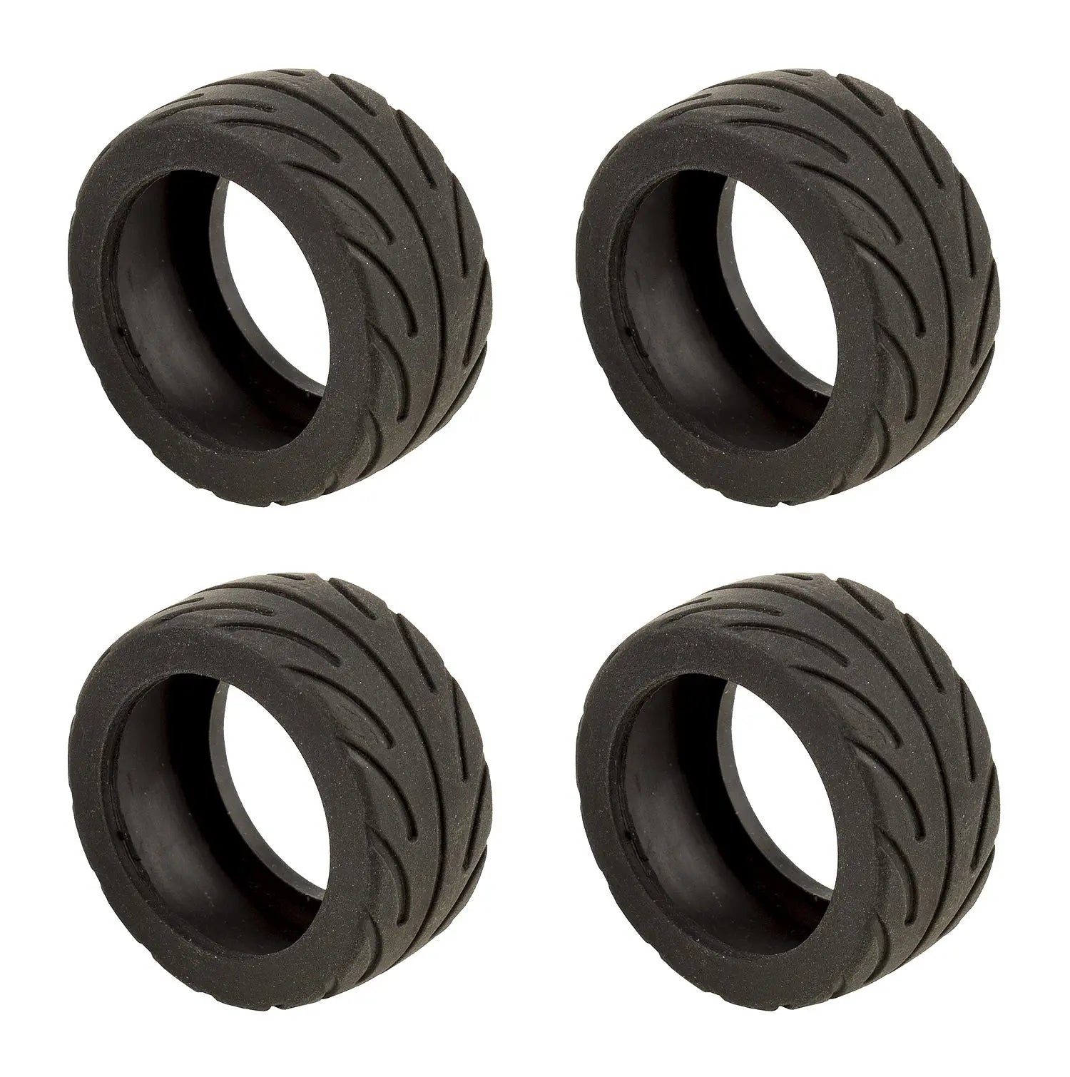 ASS21608 NanoSport Radial Tires, black Team Associated