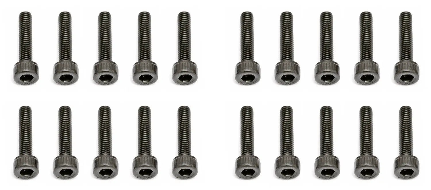 ASS25190 Screws, M3x14 mm SHCS Team Associated