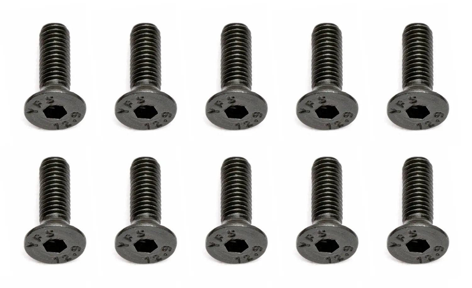 ASS25202 Screws, M3x10 mm FHCS Team Associated