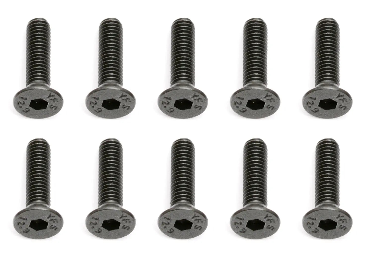 ASS25203 Screws, M3x12 mm FHCS Team Associated