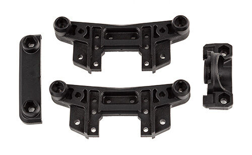 ASS26014 SR7 Shock Tower and Rear Bearing Support Set TEAM ASSOCIATED