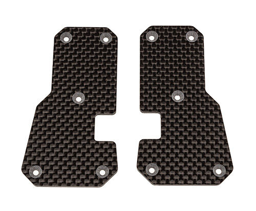 ASS26070 SR7 FT Arm Inserts, carbon fiber TEAM ASSOCIATED