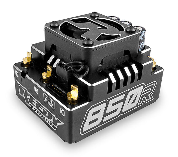 ASS27008 Blackbox 850R Competition 1:8 Sensored ESC w/PROgrammer2