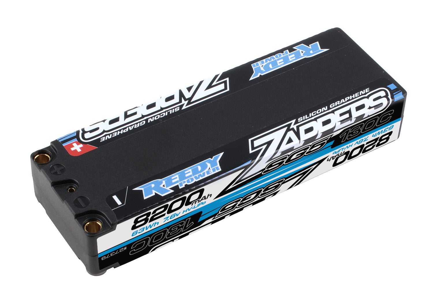 ASS27379 Zappers SG5 8200mAh 130C 7.6V Stick Team Associated