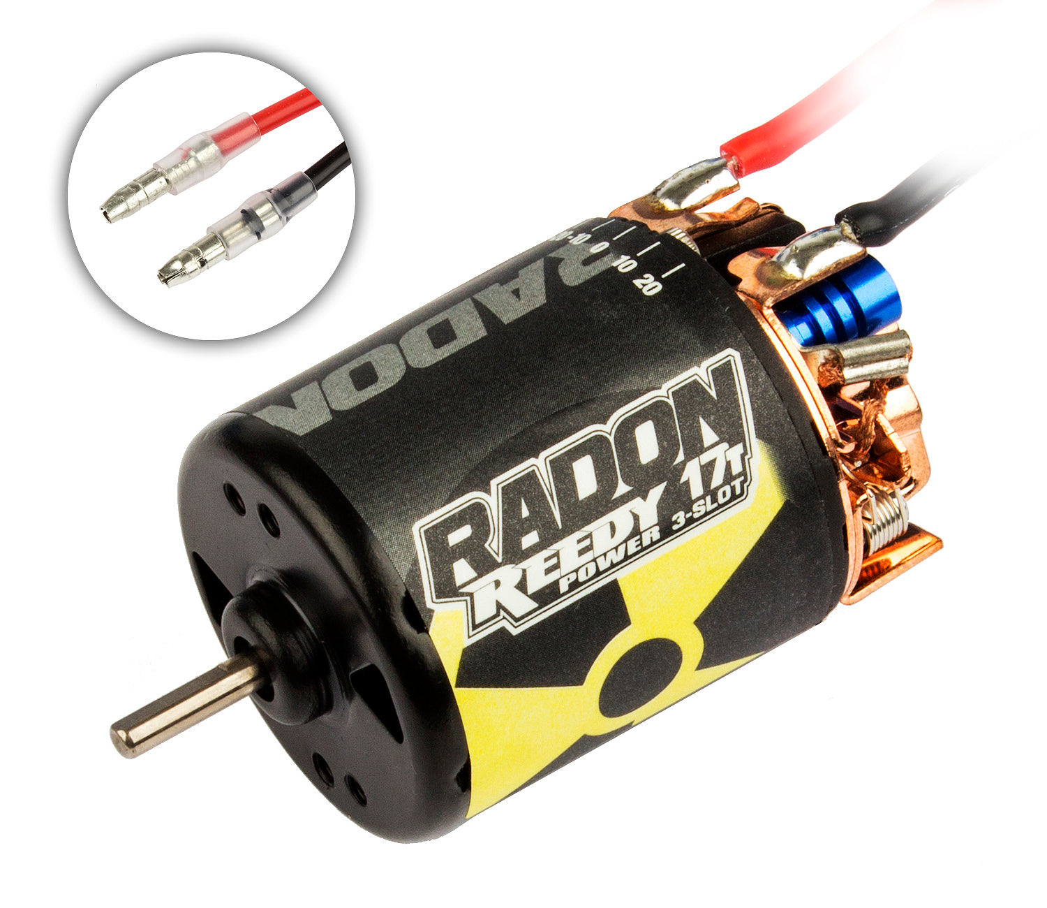 ASS27426 Reedy Radon 2 17T 3-Slot 3600Kv Brushed 540 Motor Team Associated